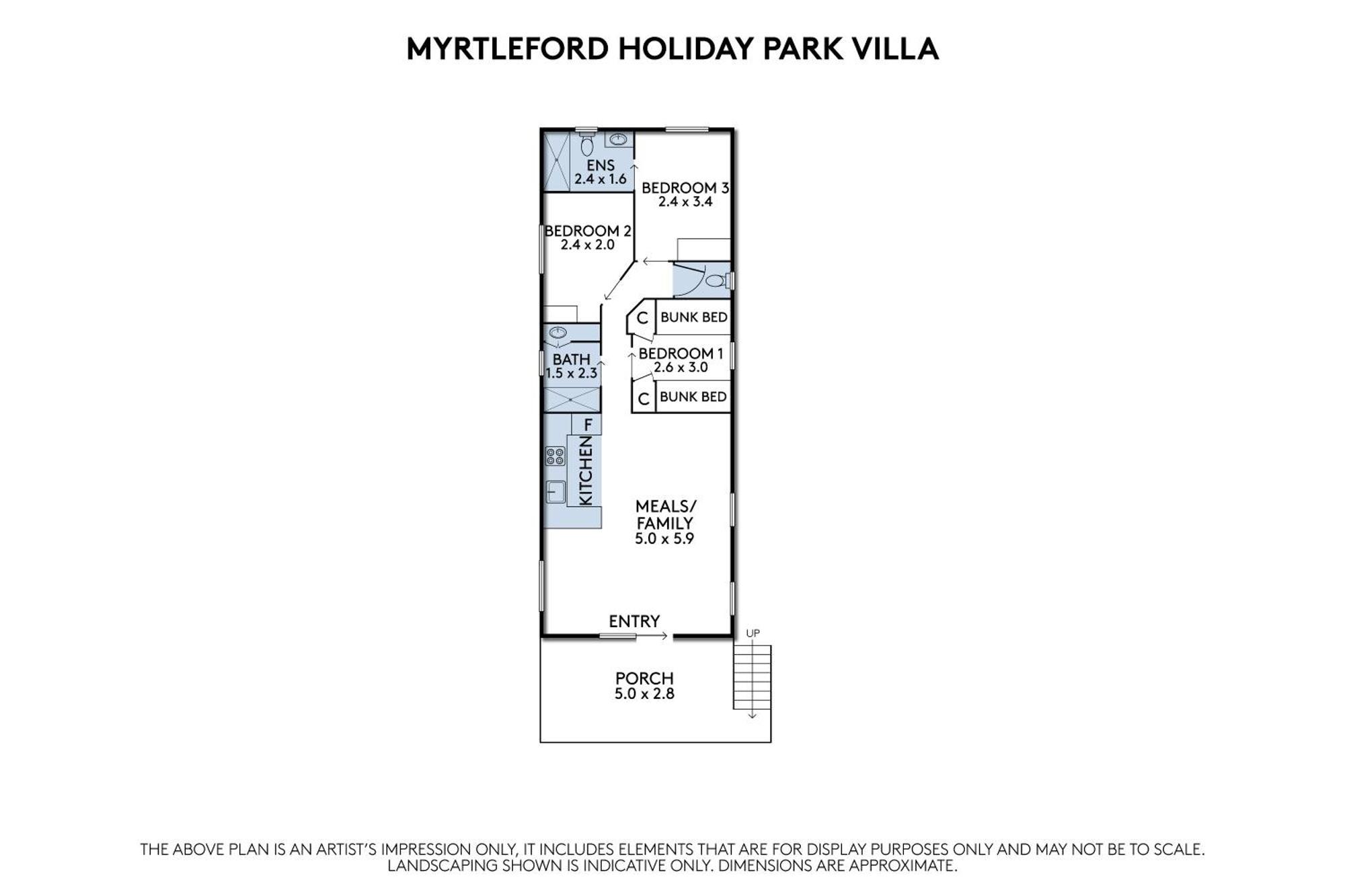 Myrtleford Holiday Park Ngoại thất bức ảnh